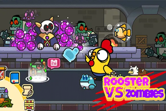 Rooster Vs Zombies 