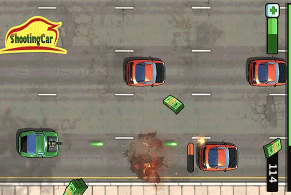 Shooting Car 